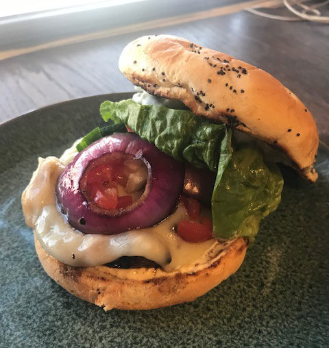 Grilled Mushroom Burgers
